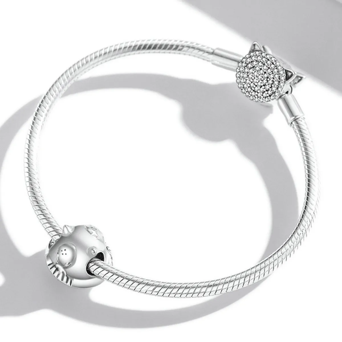 Pandora Style Alien Flying Saucer Charm - SCC2060