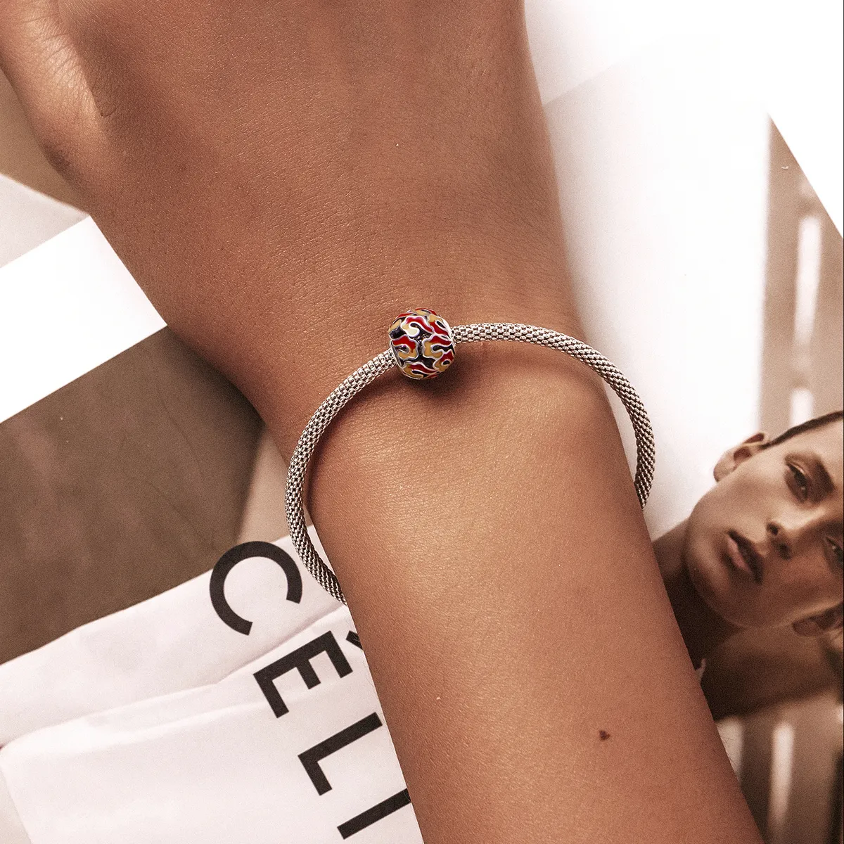 Pandora Style Auspicious Clouds Charm - SCC2067