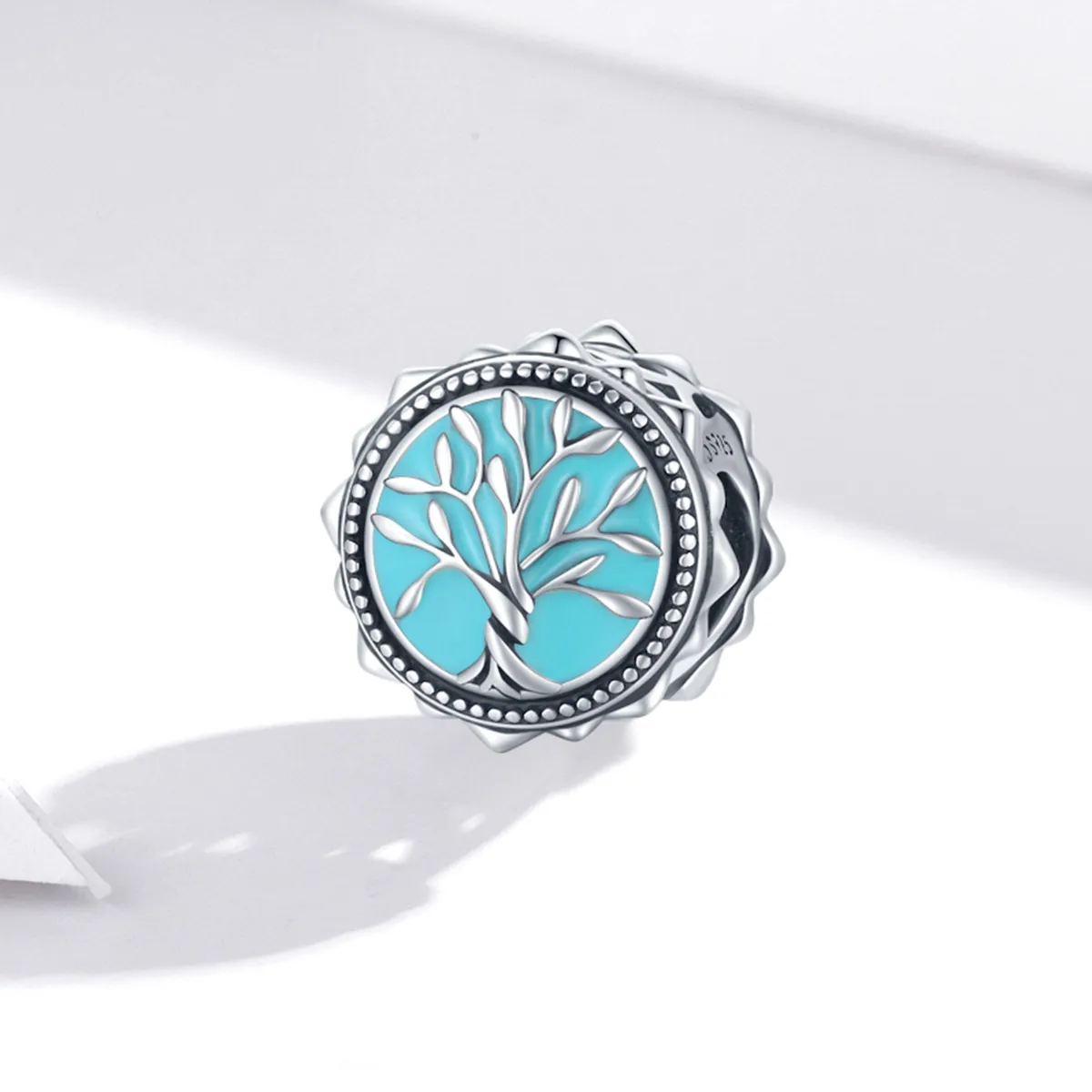 Pandora Style Blue Tree of Life Charm - BSC503