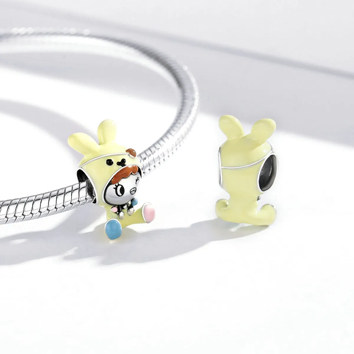 Pandora Style Bunny Doll Charm - SCC1940