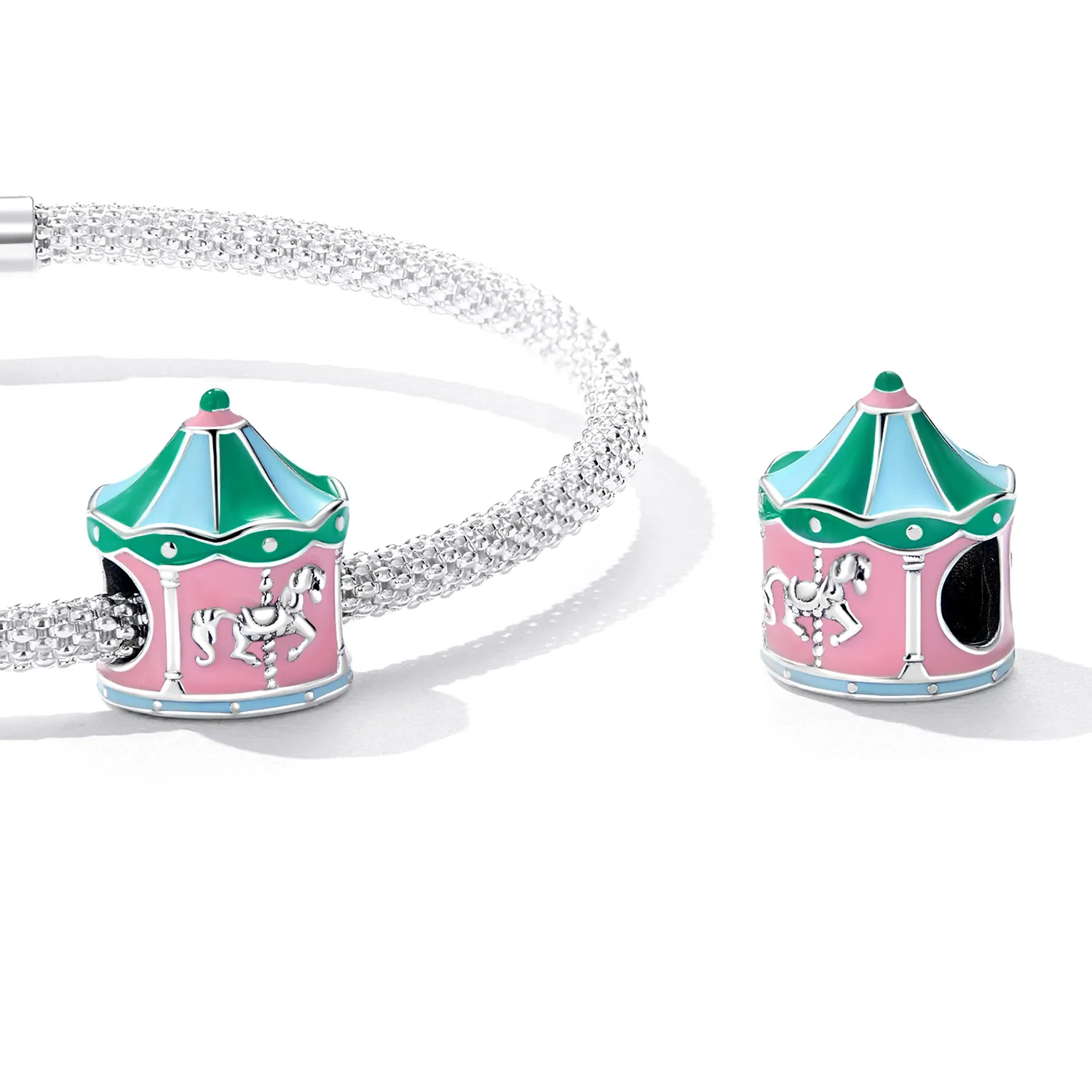 Pandora Style Carousel Charm - SCC2233