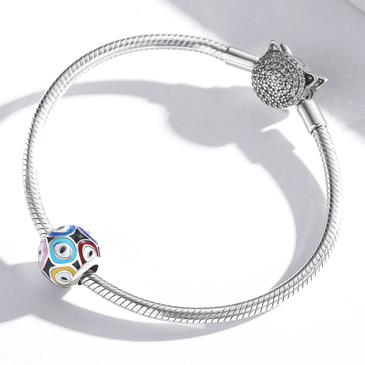 Pandora Style Colorful Devil Eye Charm - BSC585