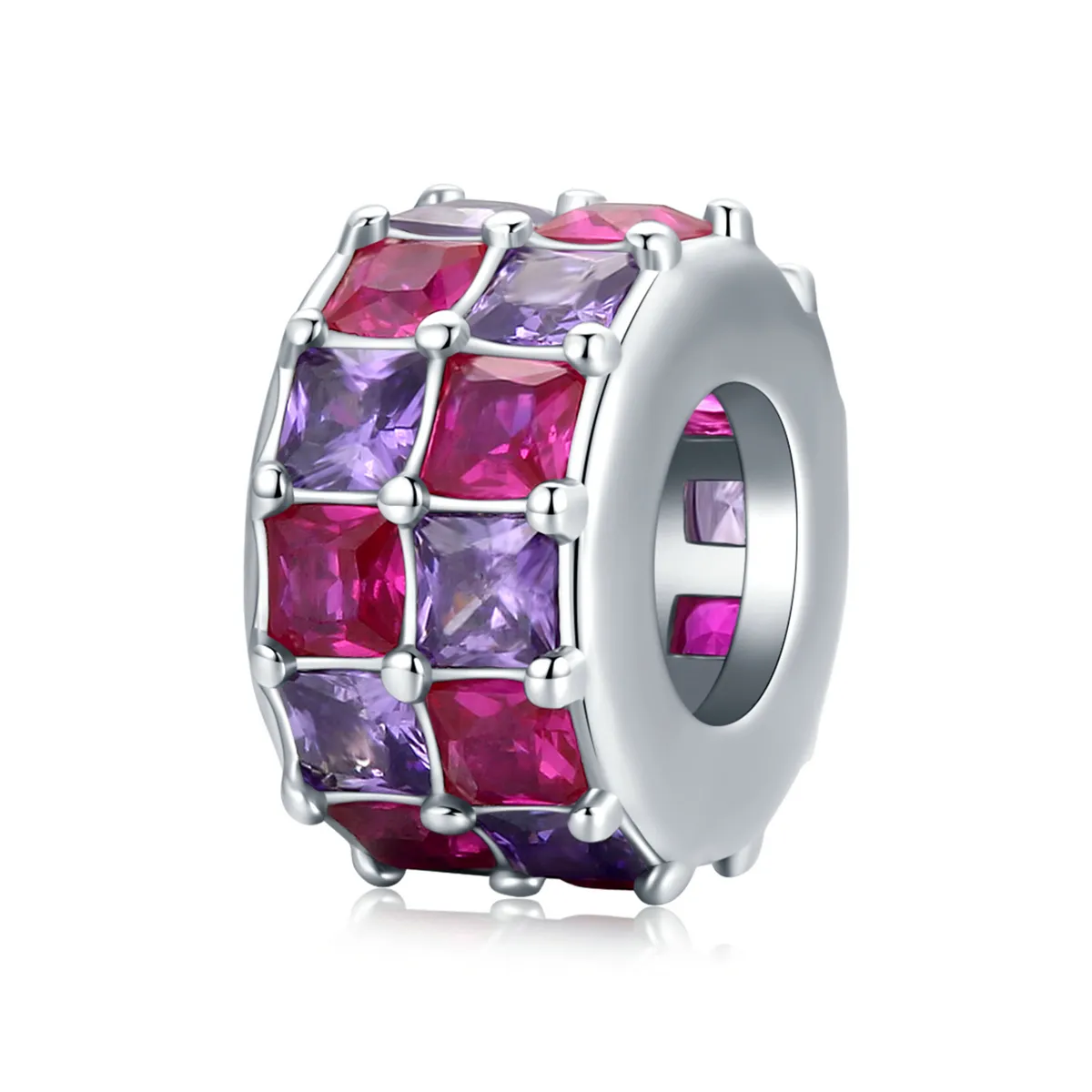 pandora style colorful spacer charm scc1995