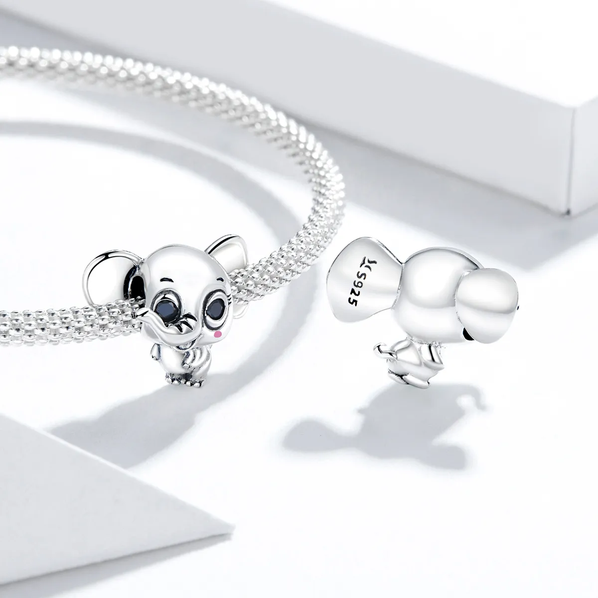Pandora Style Cute Baby Elephant Charm - SCC1646