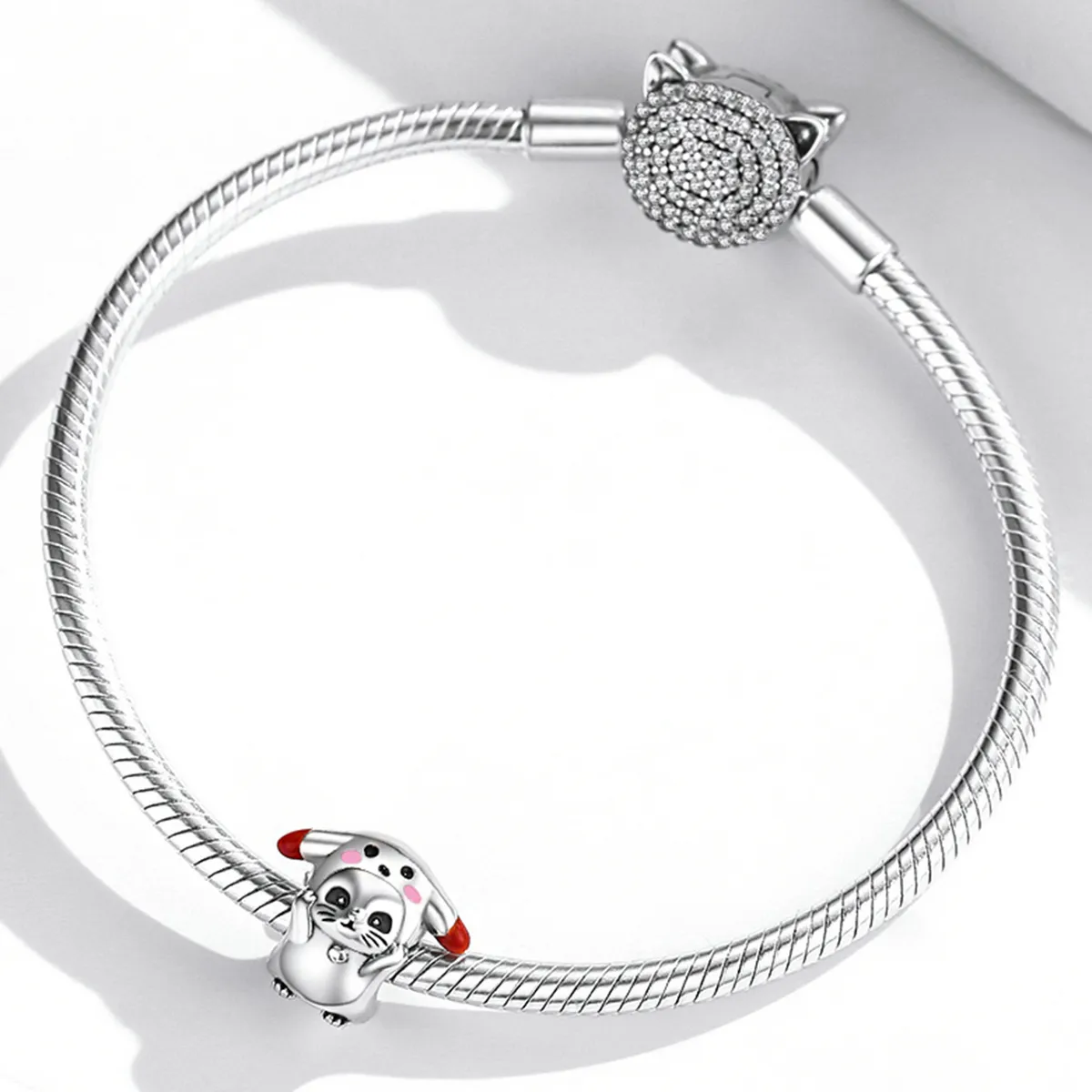 Pandora Style Cute Cat Charm - SCC2011