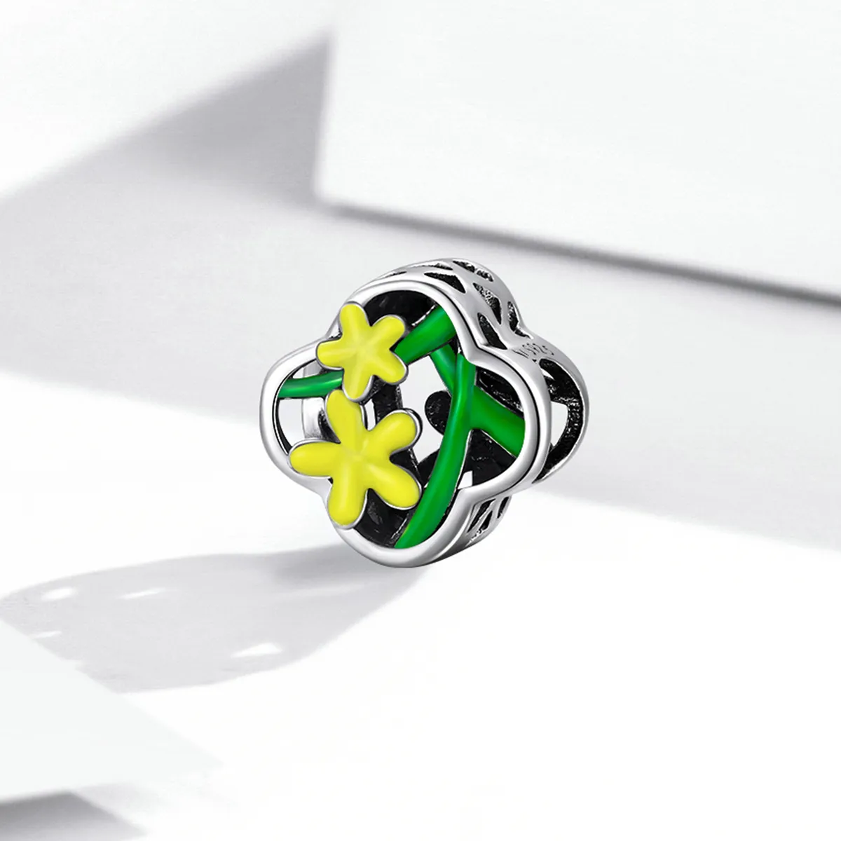 Pandora Style Delicate Daffodils Charm - SCC2021