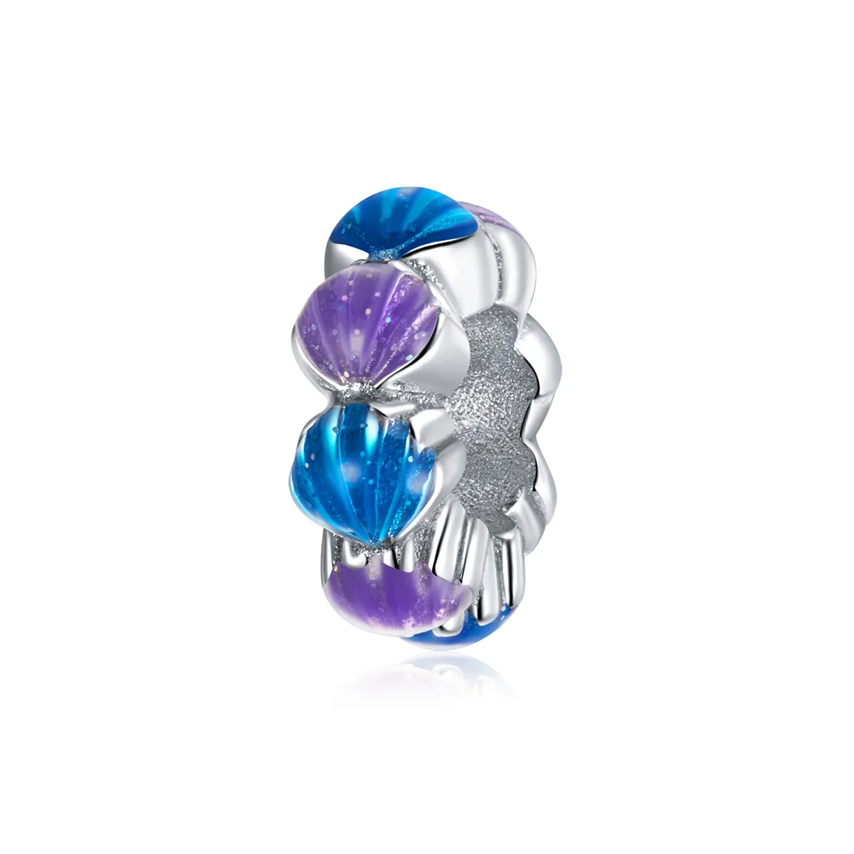 pandora style dream shell spacer charm bsc431