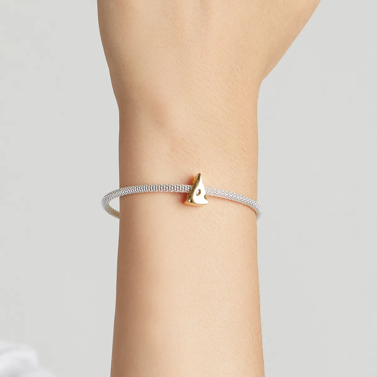Pandora Style Golden Cheese Charm - SCC2016