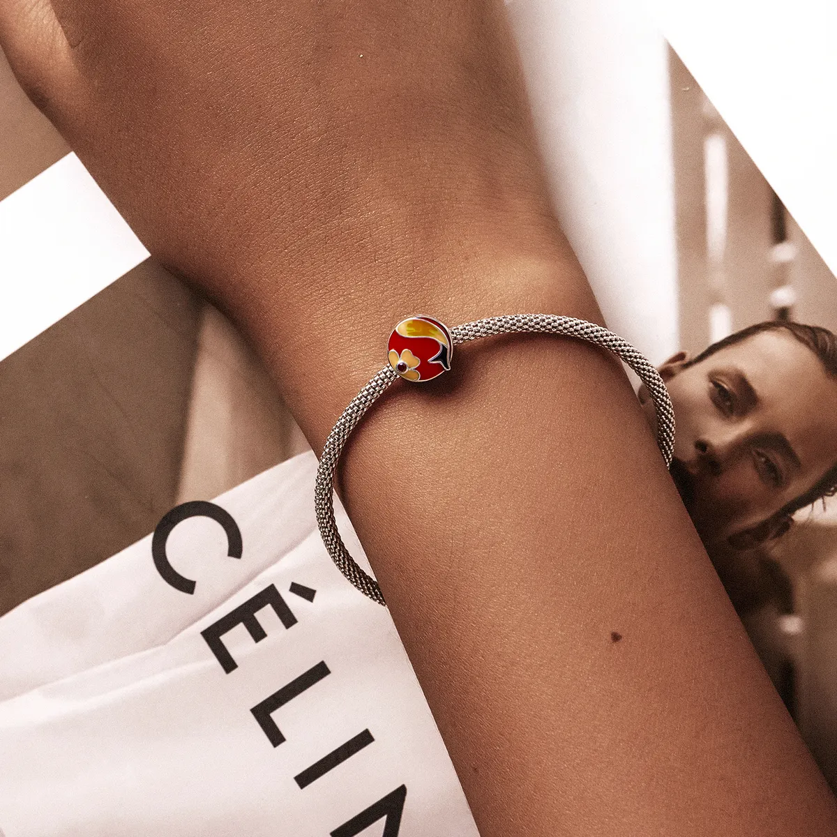 Pandora Style Good Luck Koi Charm - SCC2066