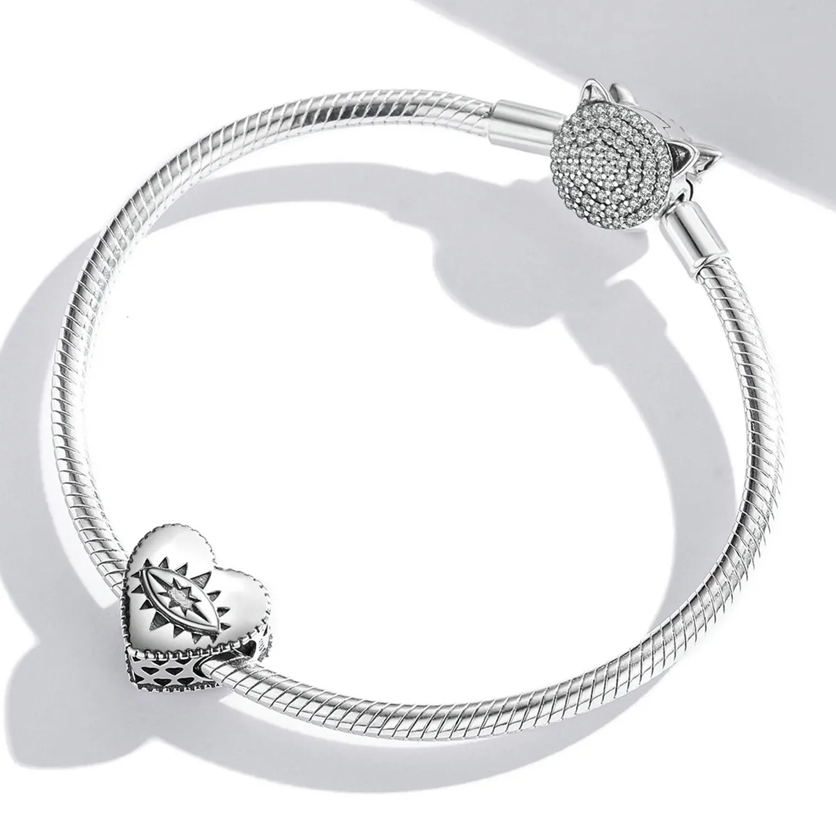 Pandora Style Heart Demon Eye Charm - SCC1987