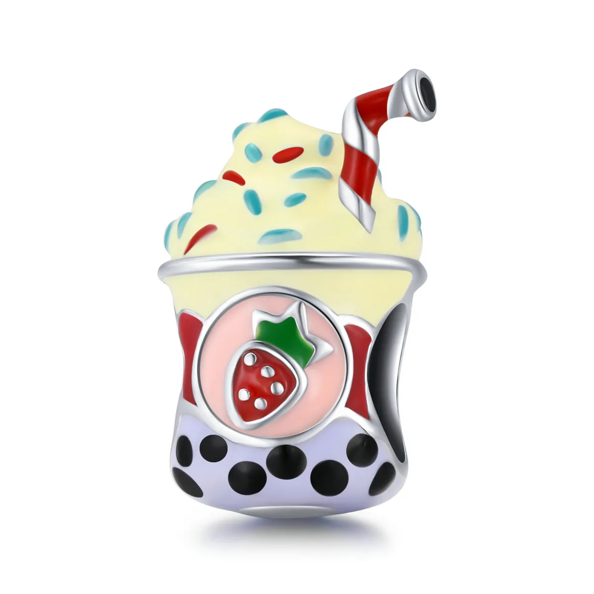 Pandora Style Ice Cream Milk Tea Charm - SCC1947