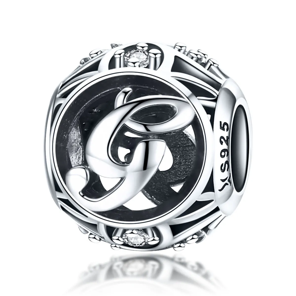 pandora style letter g charm scc738 g