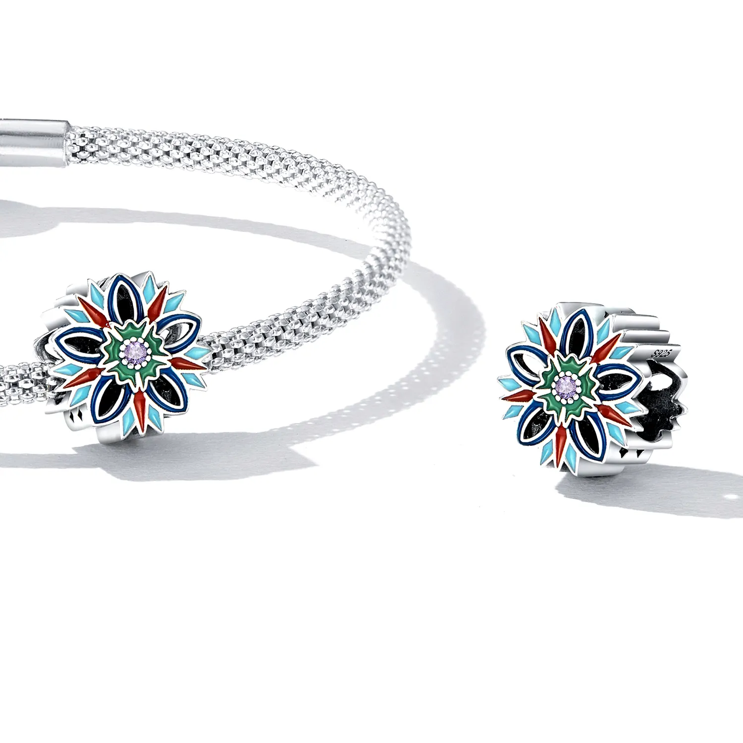 Pandora Style Lotus Charm - SCC2257