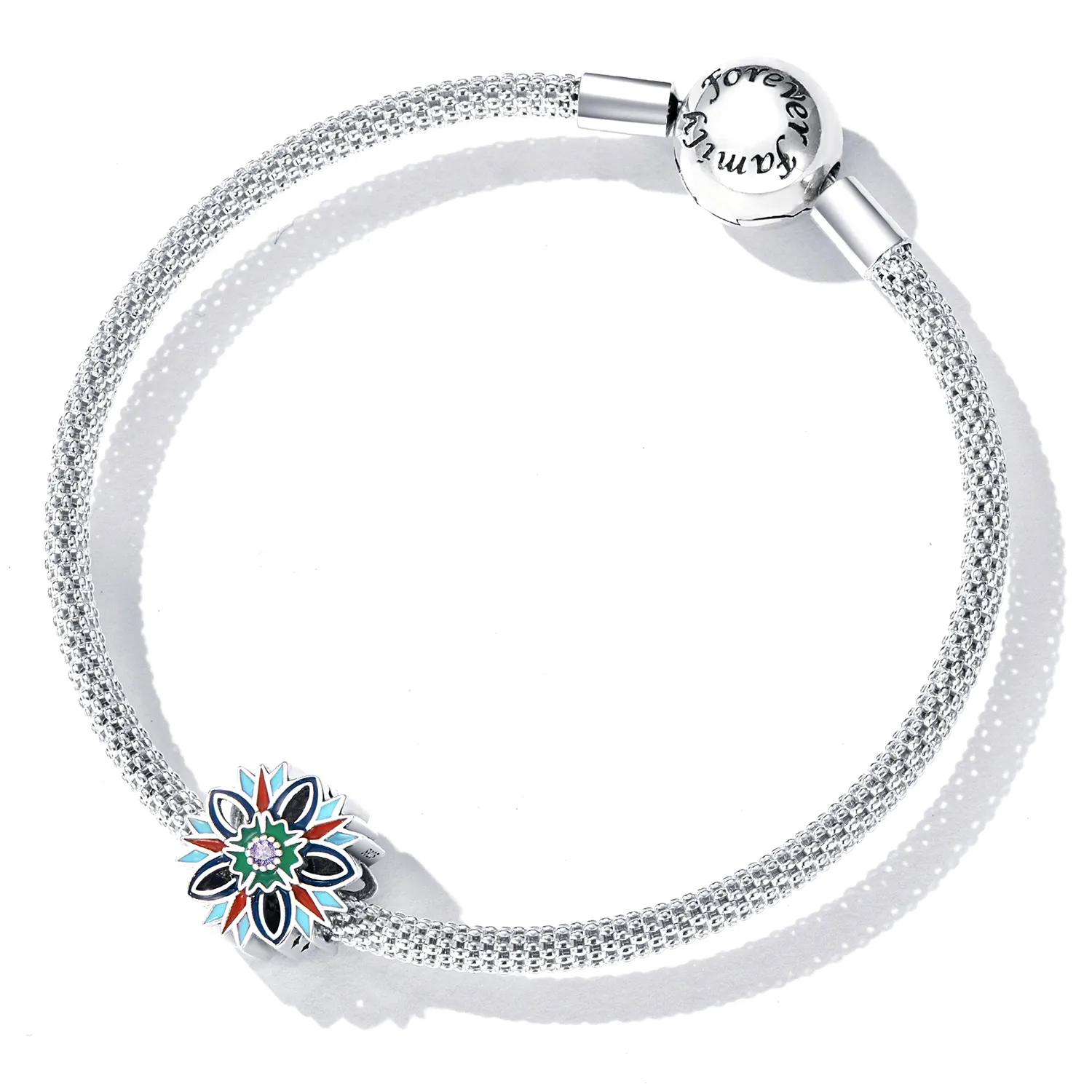 Pandora Style Lotus Charm - SCC2257