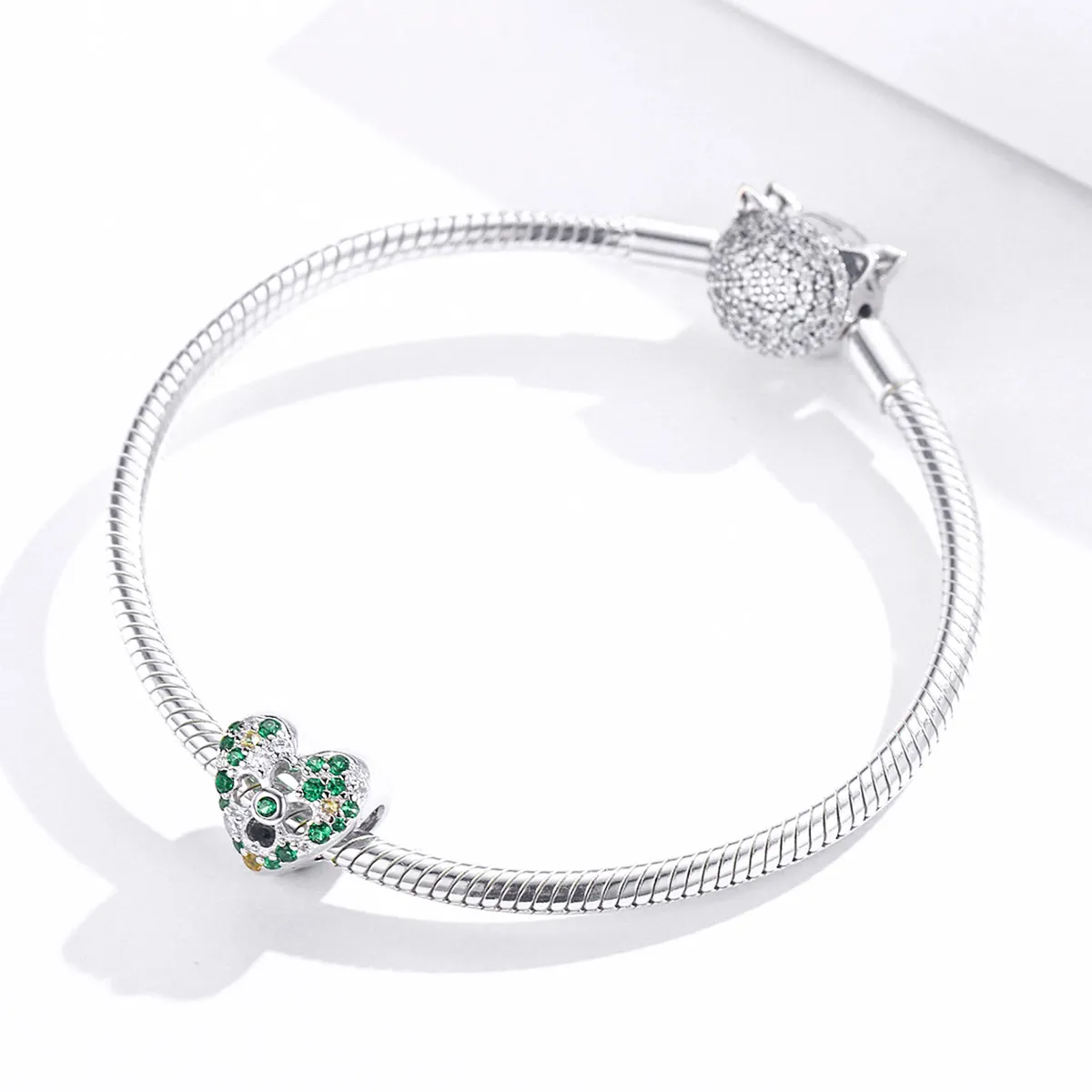 Pandora Style Love Four Leaf Clover Charm - BSC301