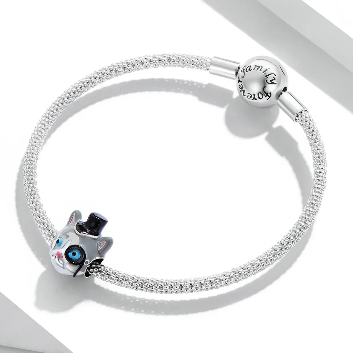 Pandora Style Magician Shorthair Cat Charm - SCC2091