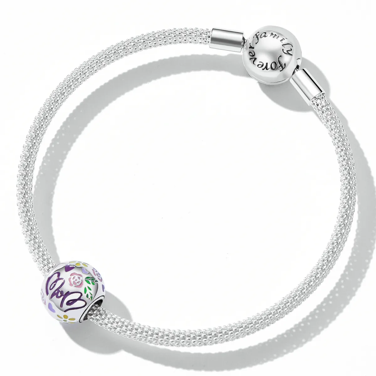 Pandora Style Mother's Day - Color Doodles Charm - BSC595