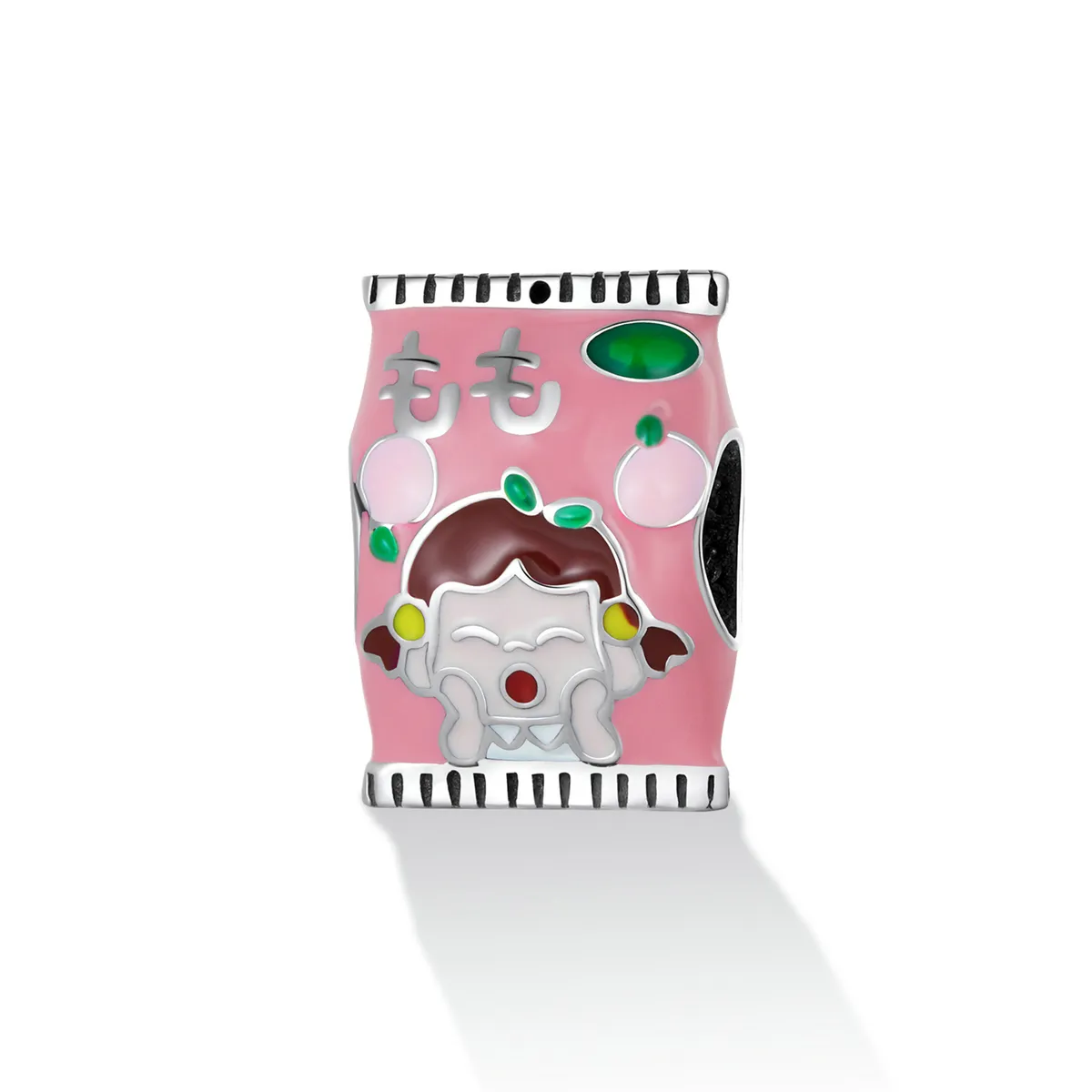 Pandora Style Peach Candy Charm - SCC2198