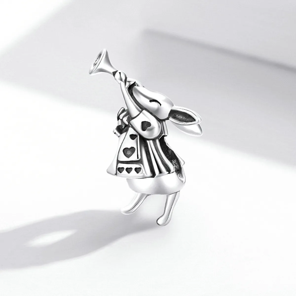 Pandora Style Playful Rabbit Charm - SCC2045