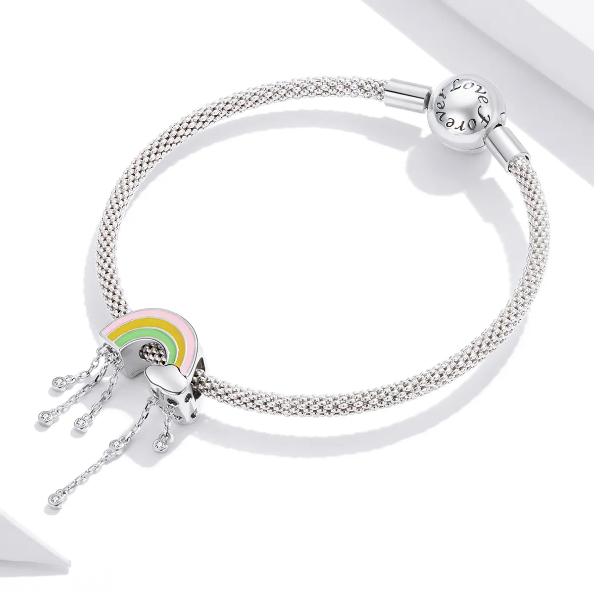 Pandora Style Rainbow Smile Charm - BSC418