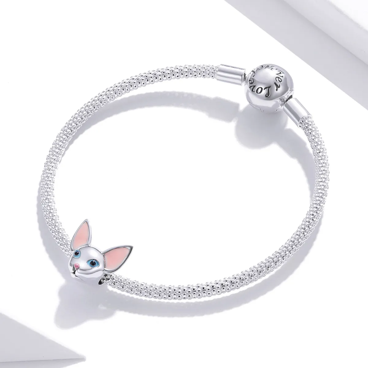 Pandora Style Siamese Cat Charm - BSC426