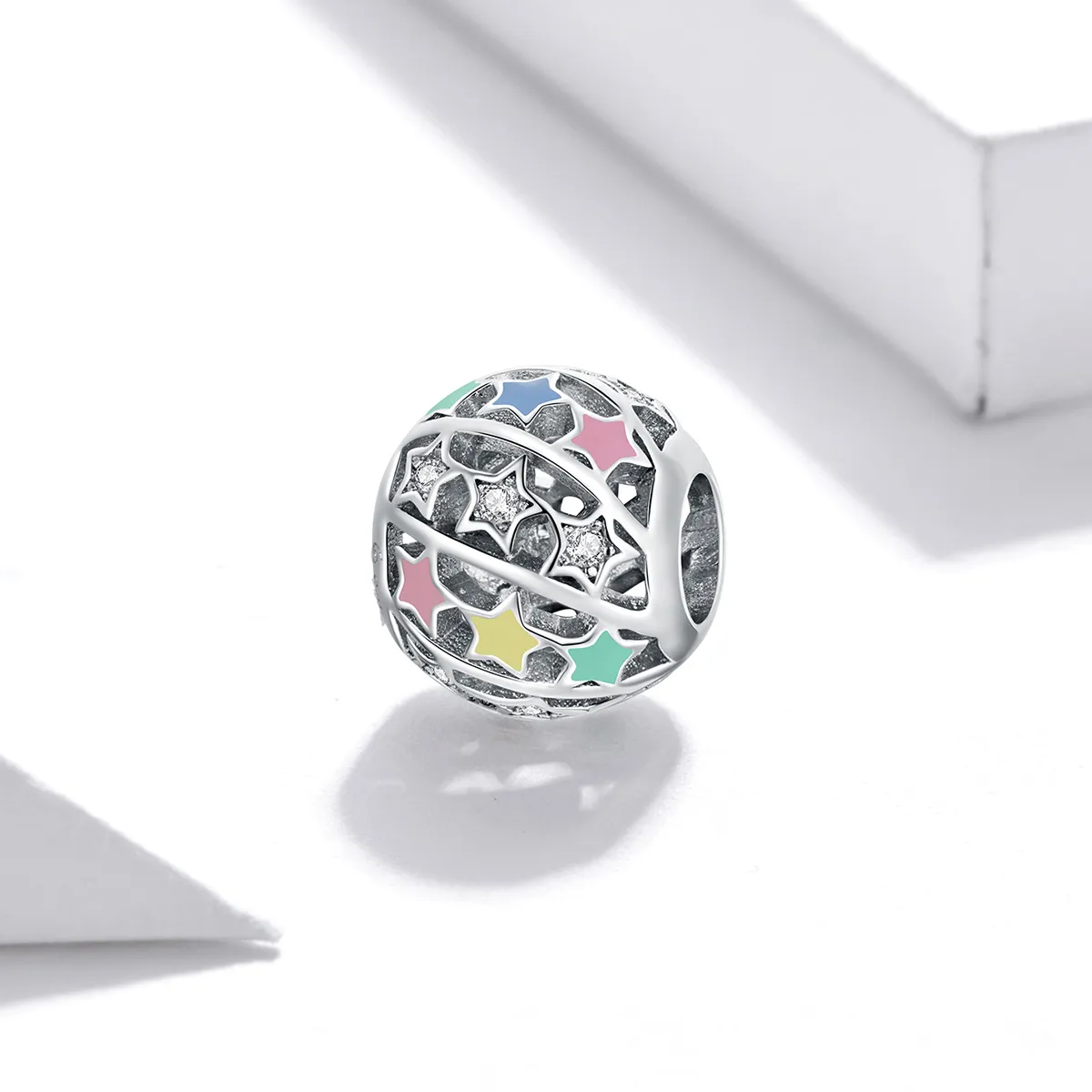 Pandora Style Star Planet Charm - BSC438