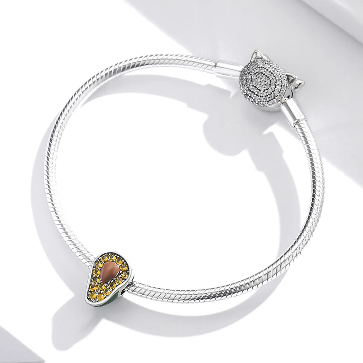 Pandora Style Summer Avocado Charm - SCC1906