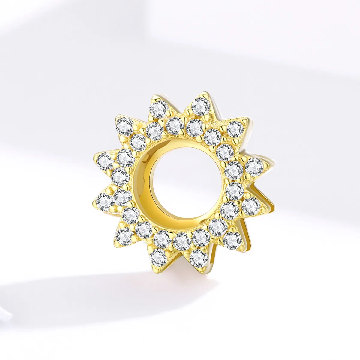 Pandora Style Sunflower Clip - SCX107