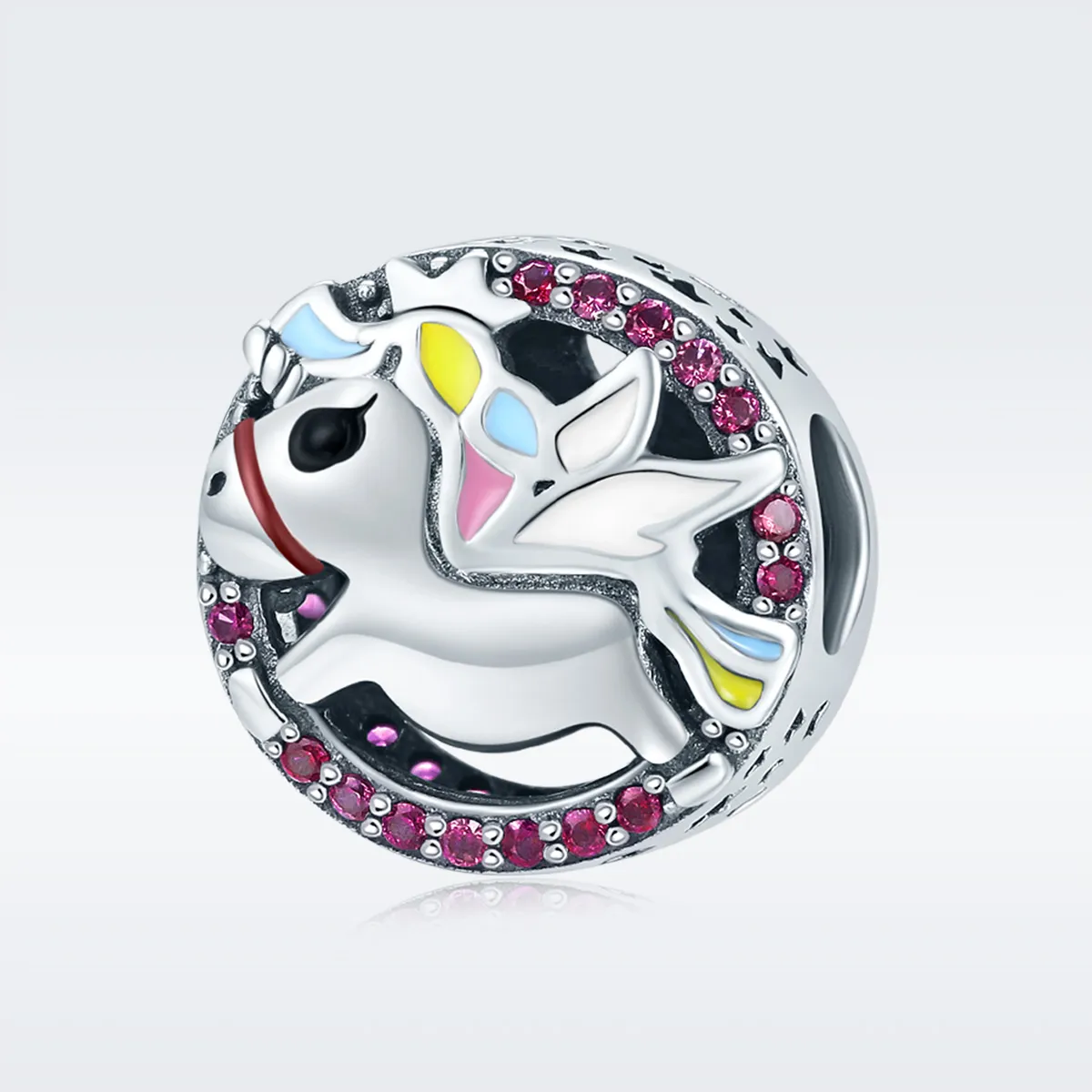Pandora Style Unicorn Memory Charm - SCC848