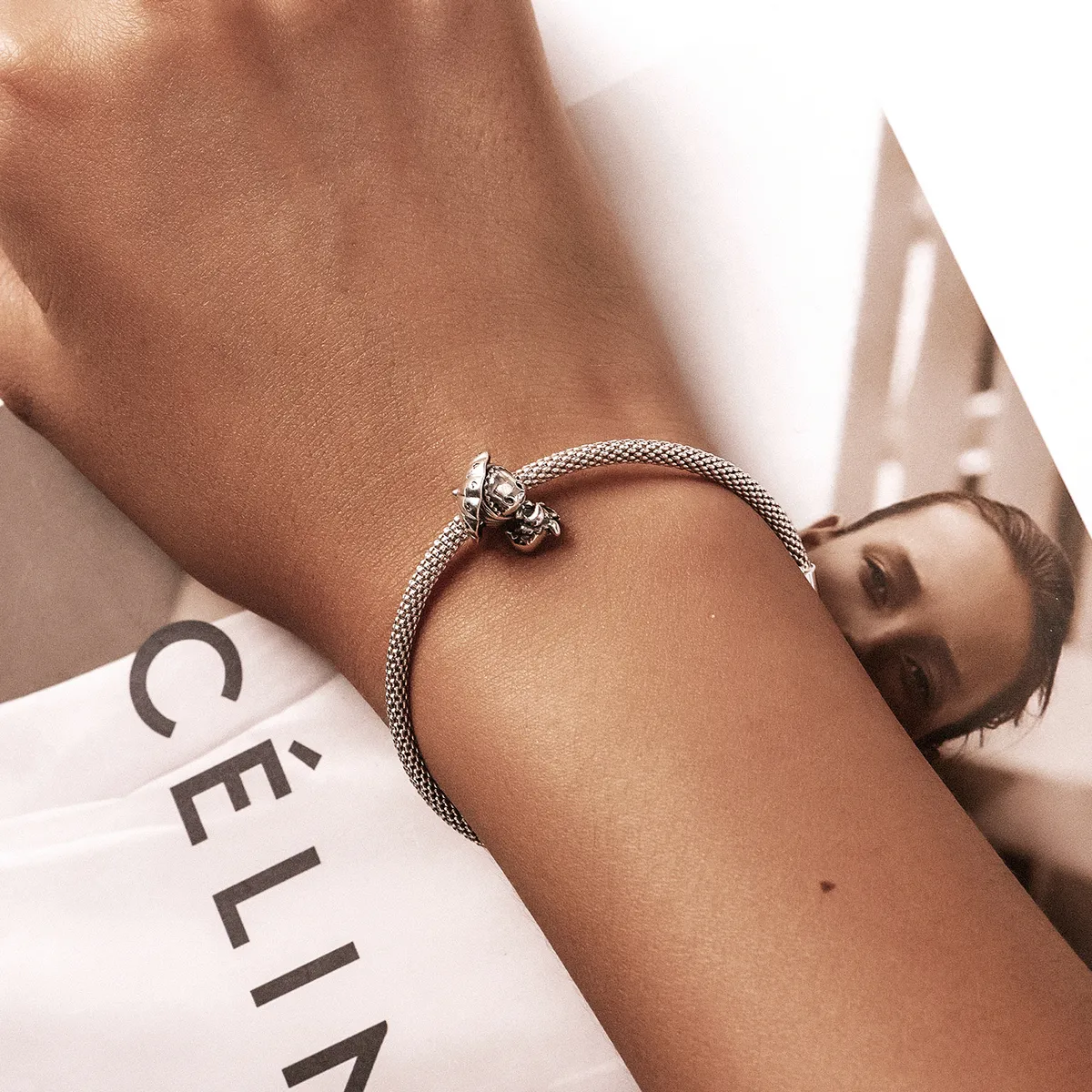 Pandora Style Western Style Duckling Charm - SCC2044