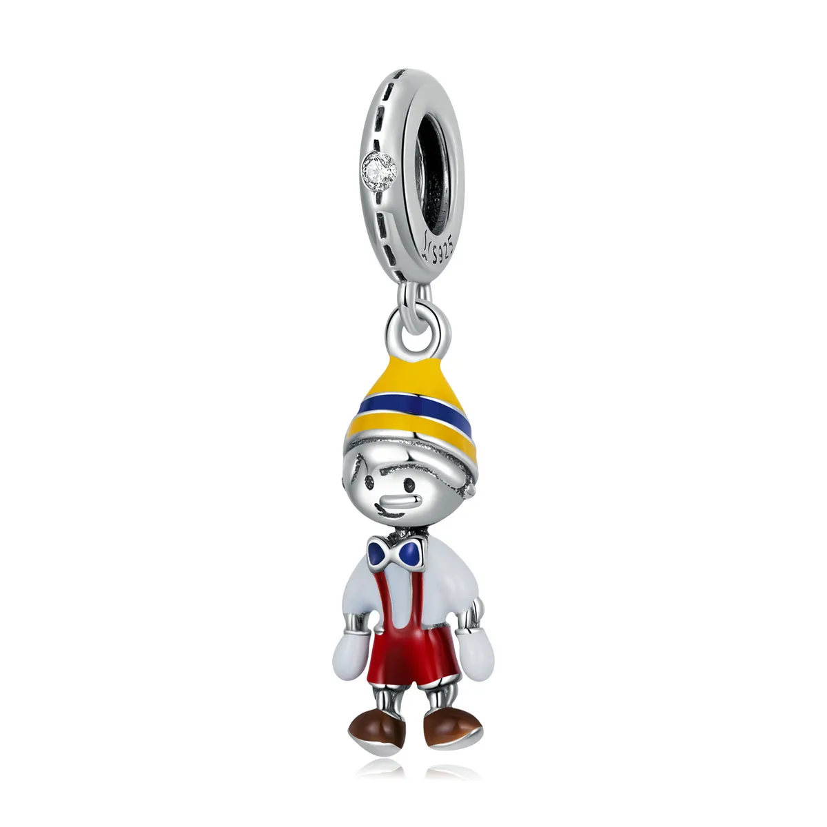 Pandora Style Boy's Overalls Dangle - SCC2083