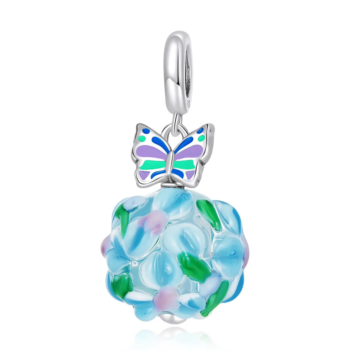 Pandora Style Butterflies Dangle - SCC2214
