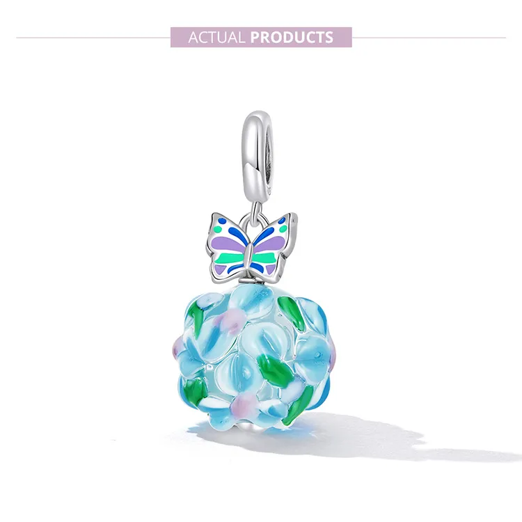 Pandora Style Butterflies Dangle - SCC2214
