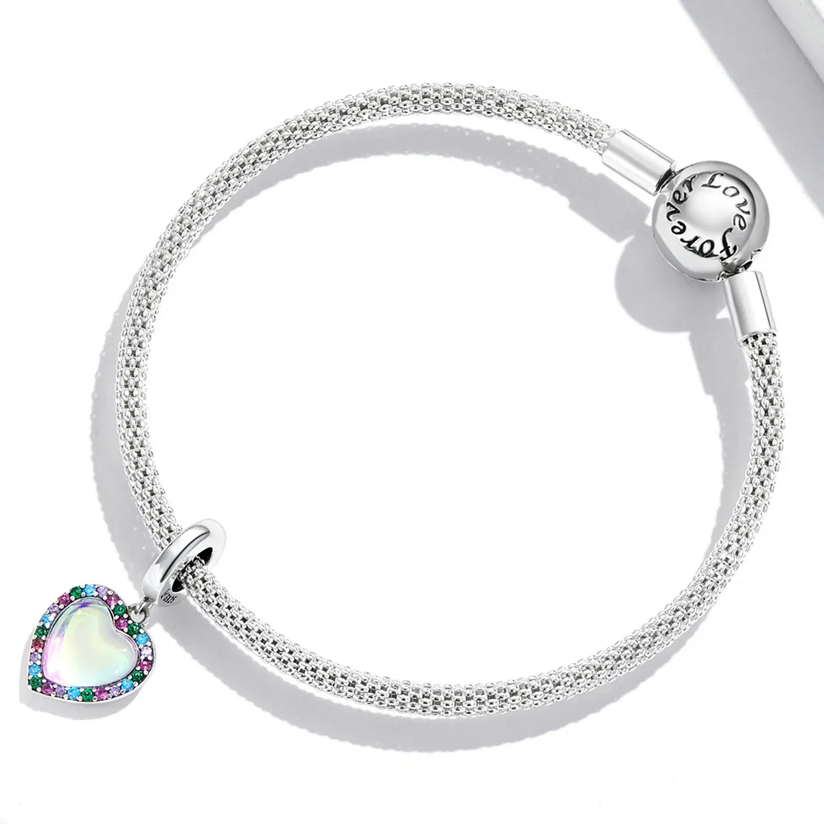 Pandora Style Colorful Love Dangle - SCC2166
