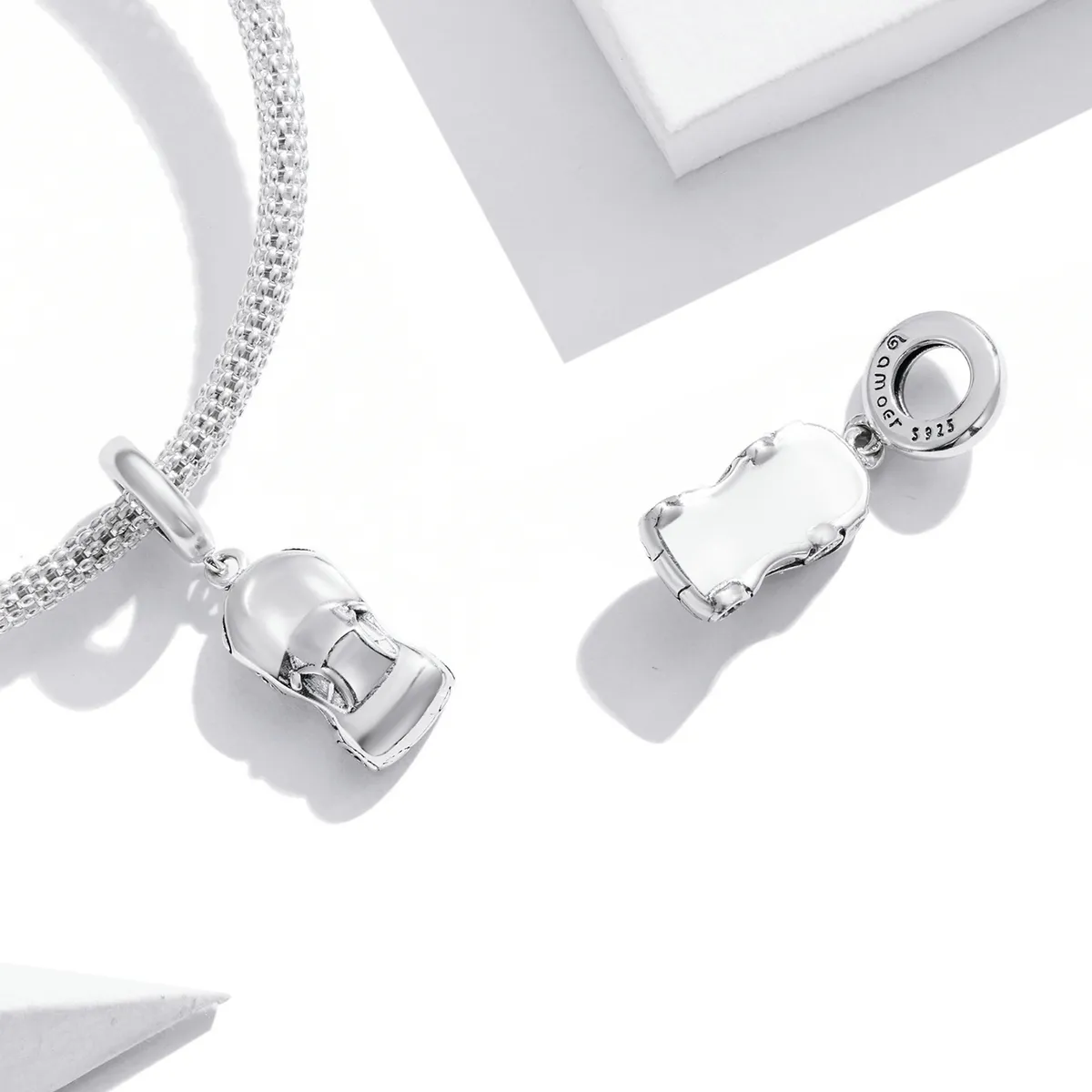 Pandora Style Cool Sports Car Dangle - BSC559