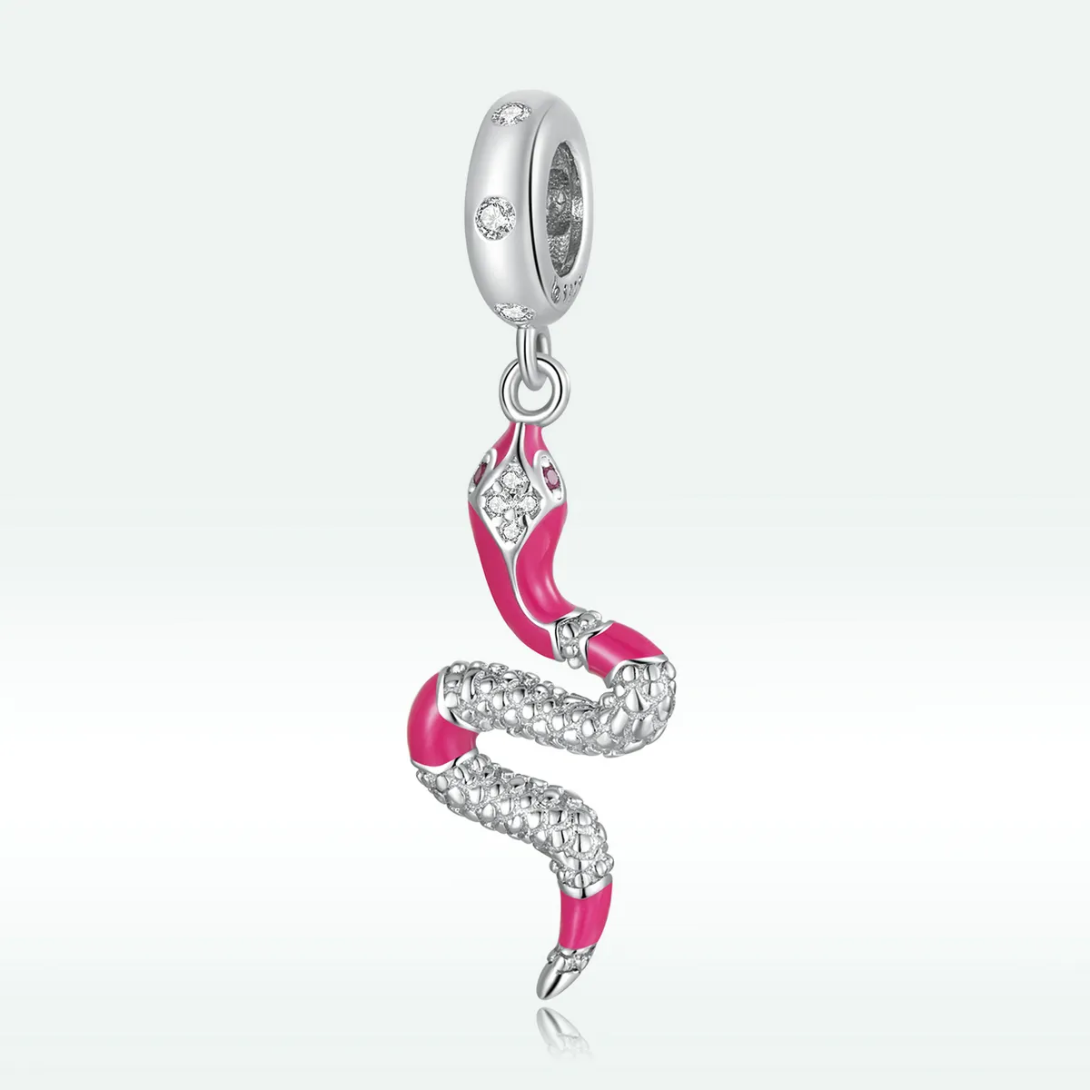 pandora style delicate spirit serpent dangle bsc577