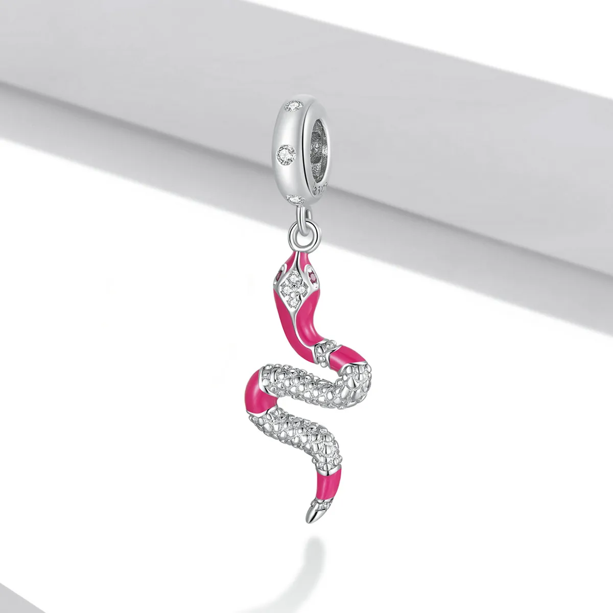Pandora Style Delicate Spirit Serpent Dangle - BSC577