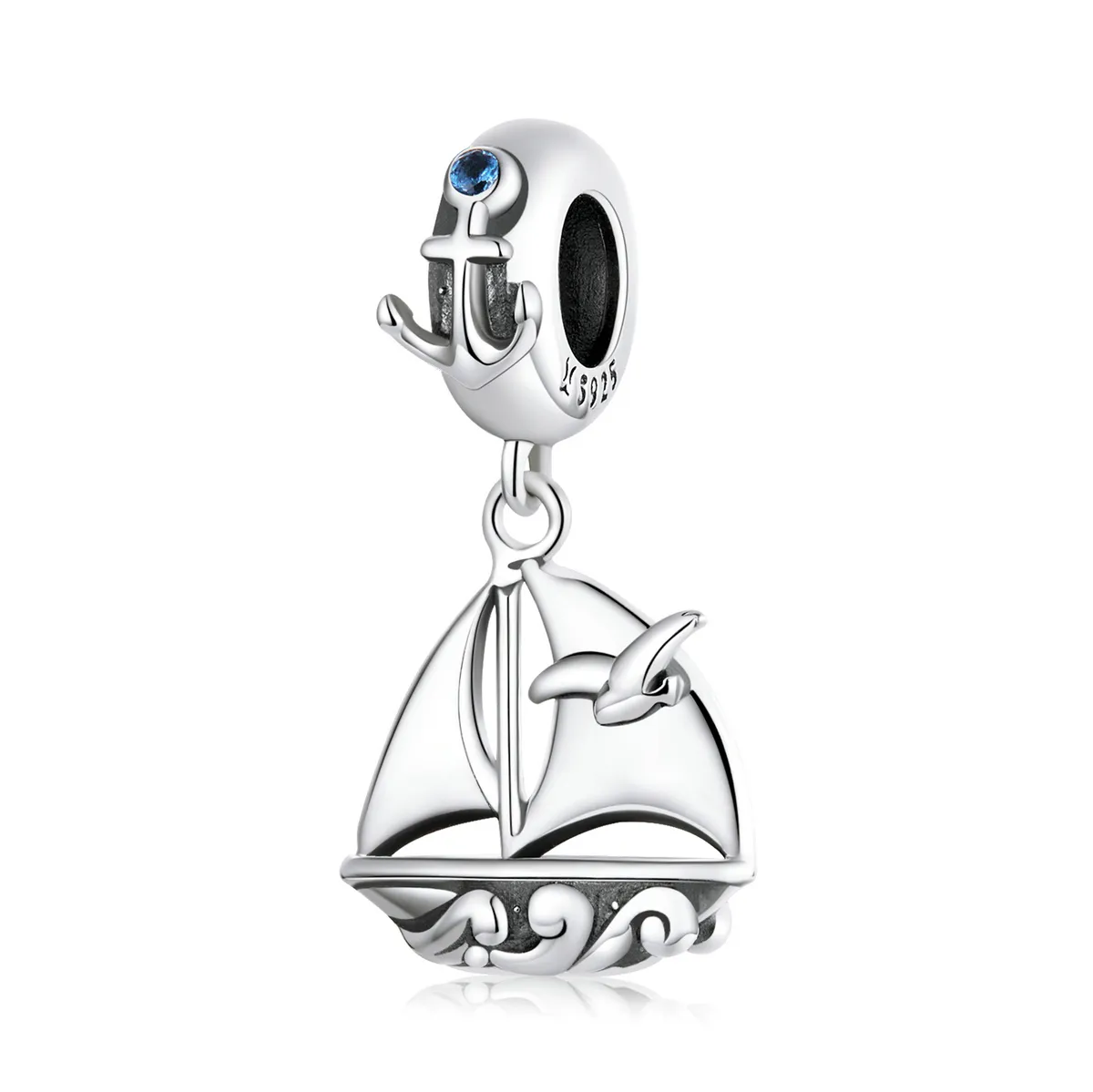 Pandora Style Globetrotter - Sailing Dangle - SCC2029