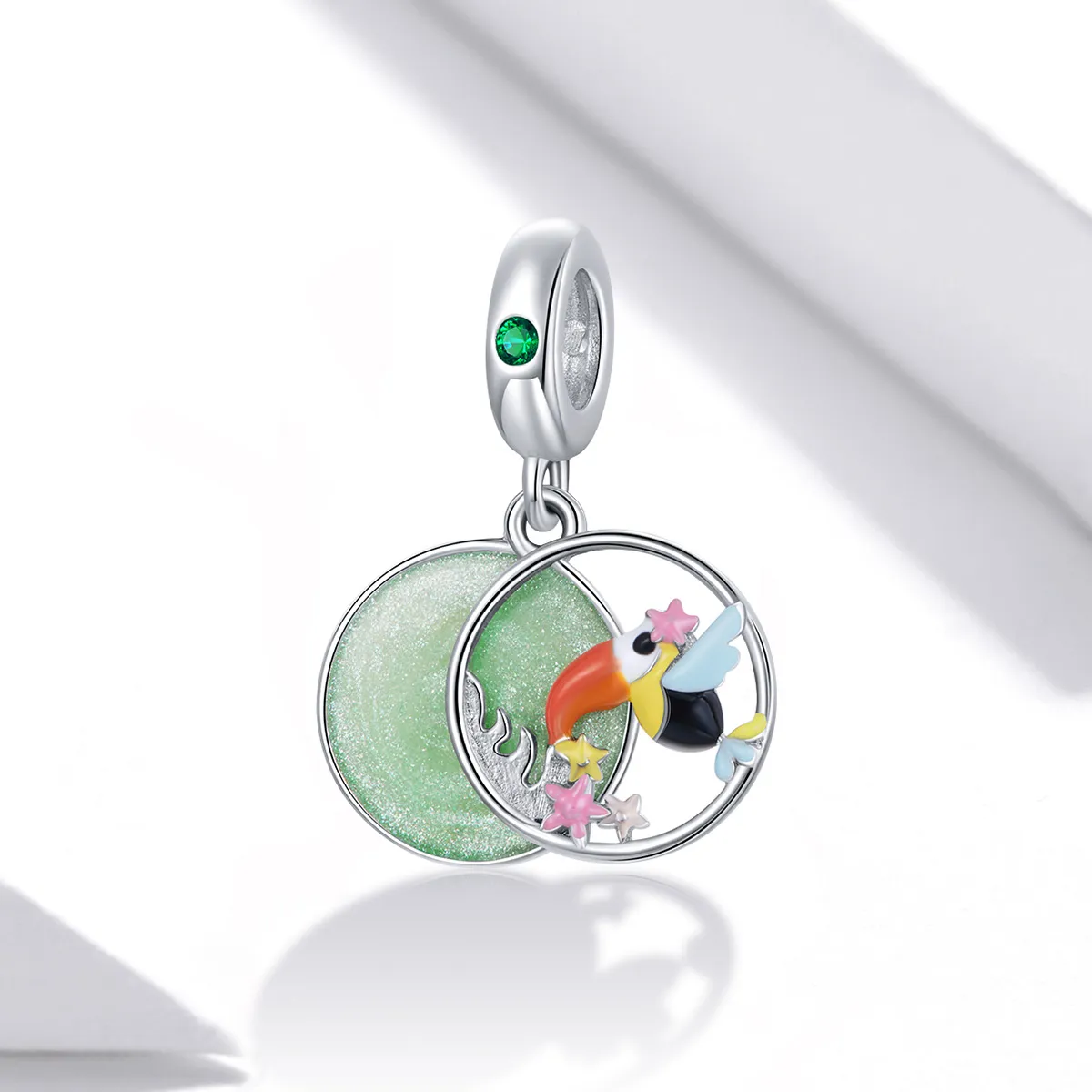 Pandora Style Happy Toucan Dangle - BSC449