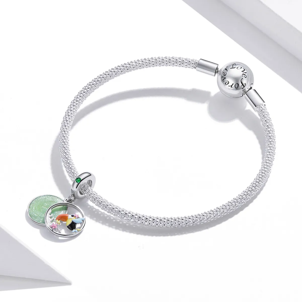 Pandora Style Happy Toucan Dangle - BSC449