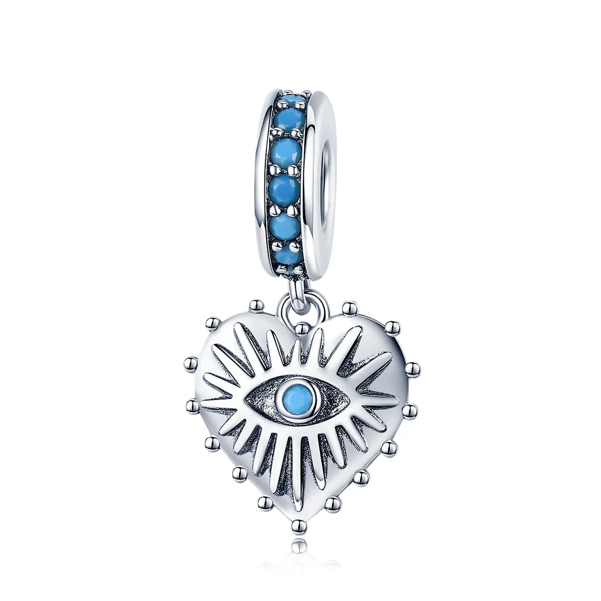 pandora style heart of bohemia dangle scc873