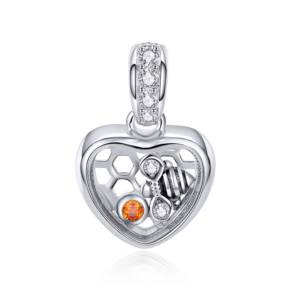 pandora style hive love dangle scc870