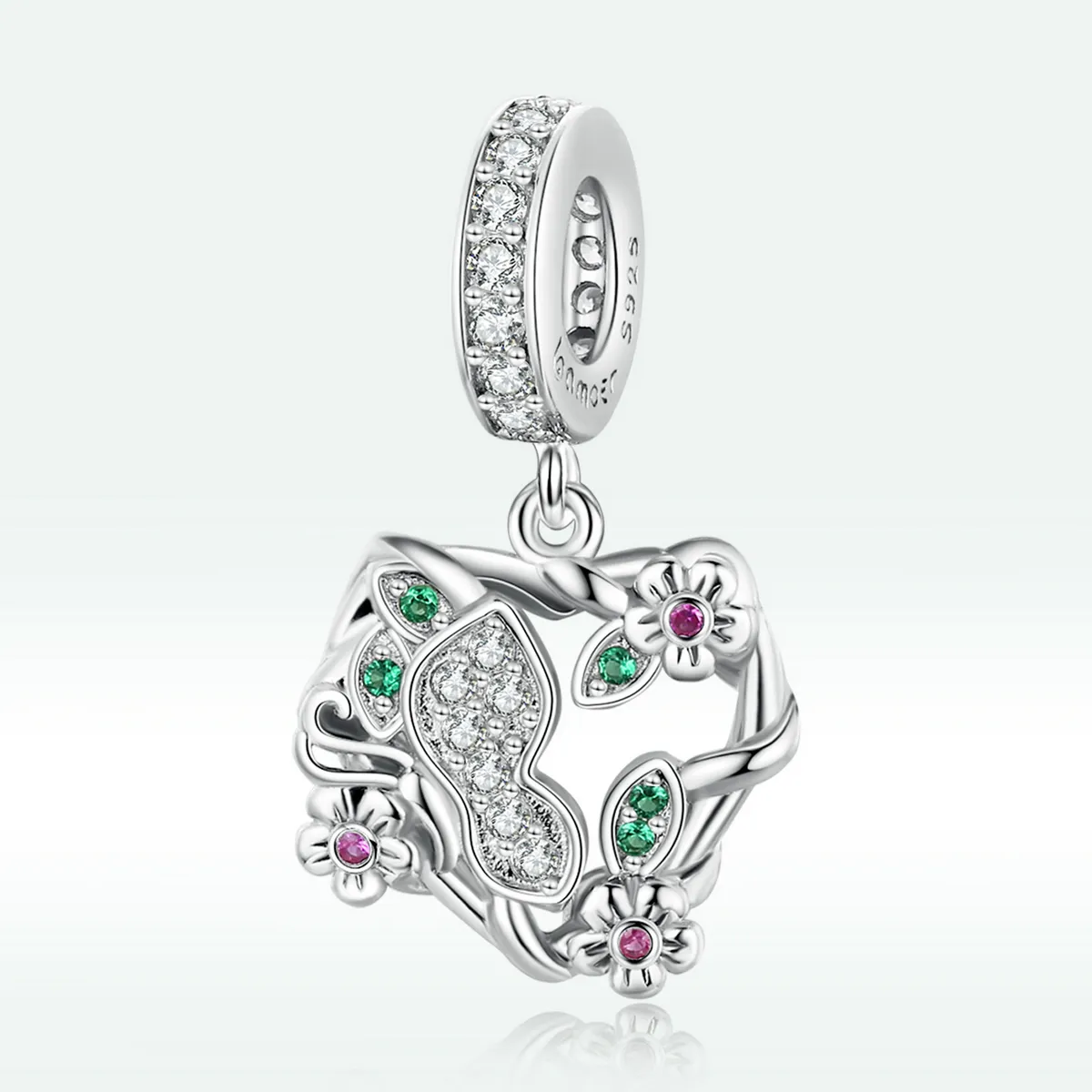 Pandora Style Love Spring Garden Dangle - BSC553