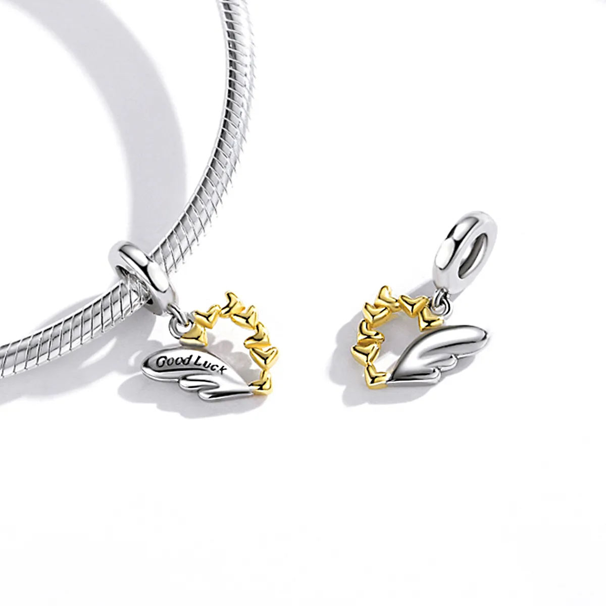 Pandora Style Lucky Wings Dangle - BSC504