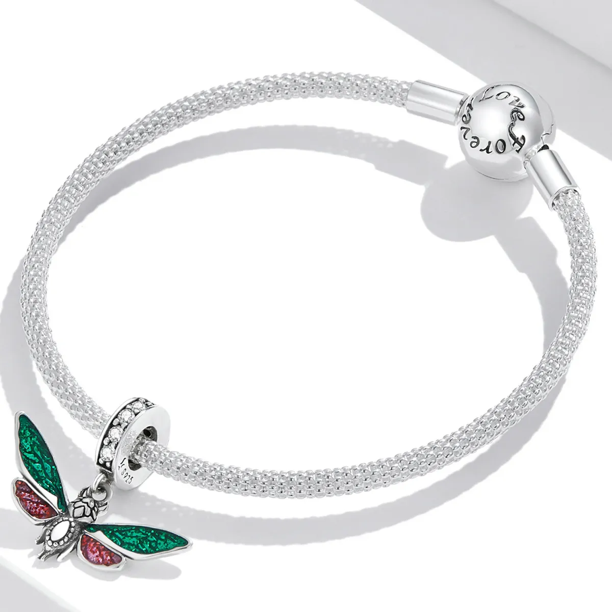 Pandora Style Retro Moth Dangle - SCC2034
