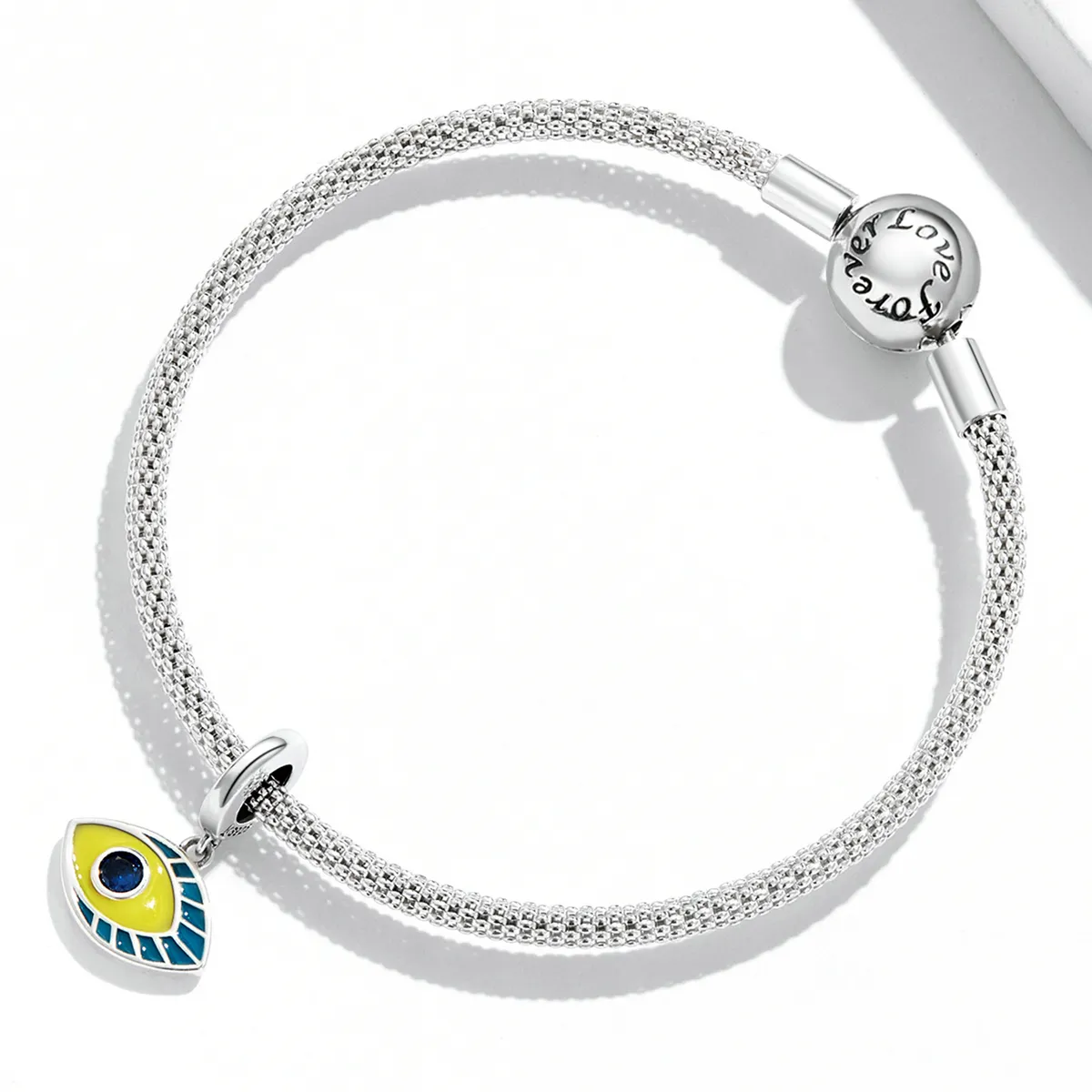 Pandora Style Simple Devil Eye Dangle - SCC2167