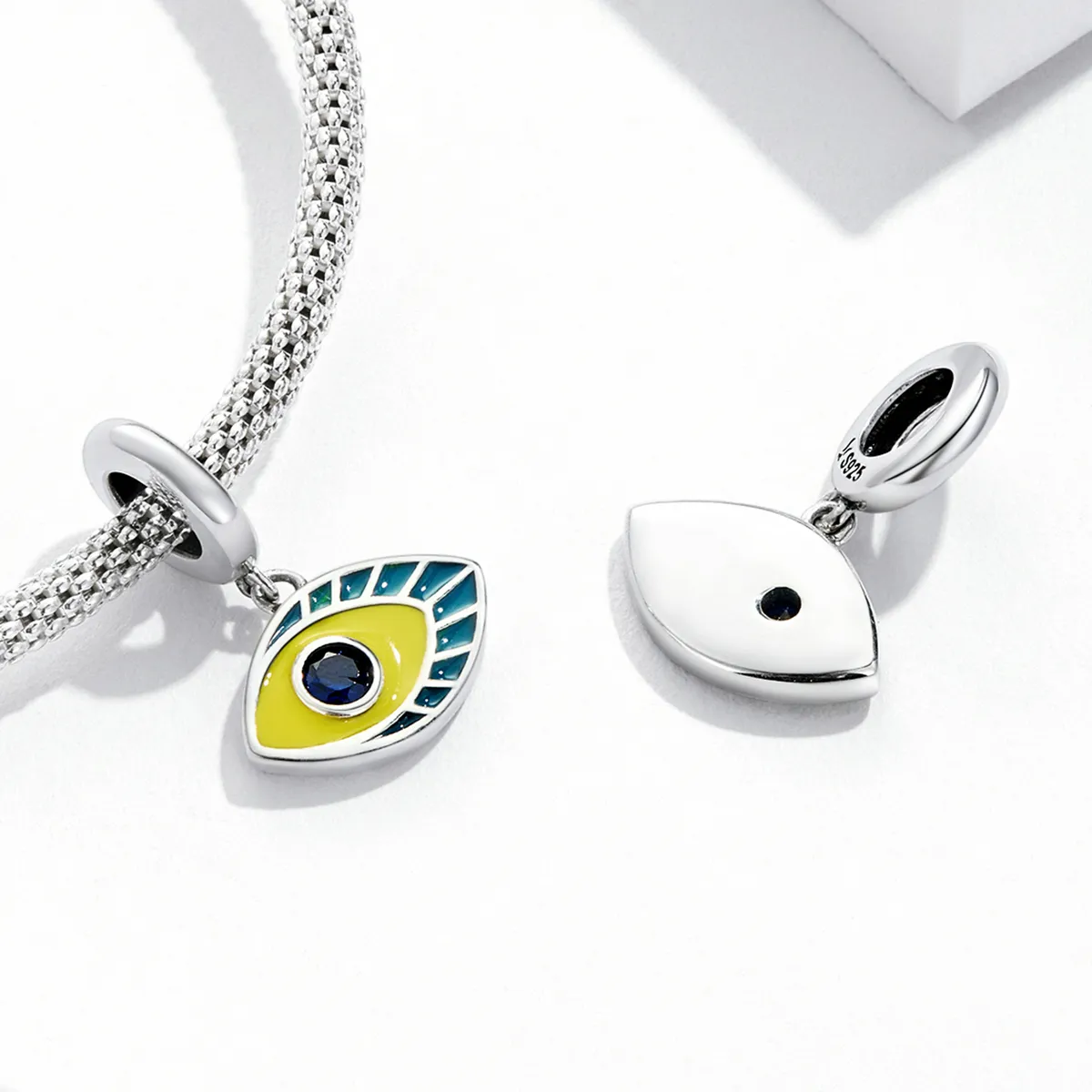 Pandora Style Simple Devil Eye Dangle - SCC2167