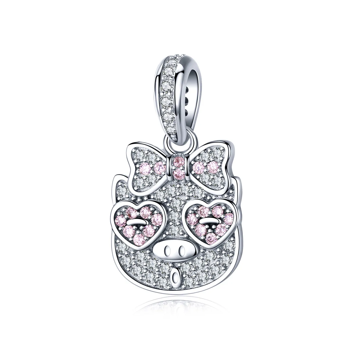 Pandora Style Sugar Pig Dangle - BSC071