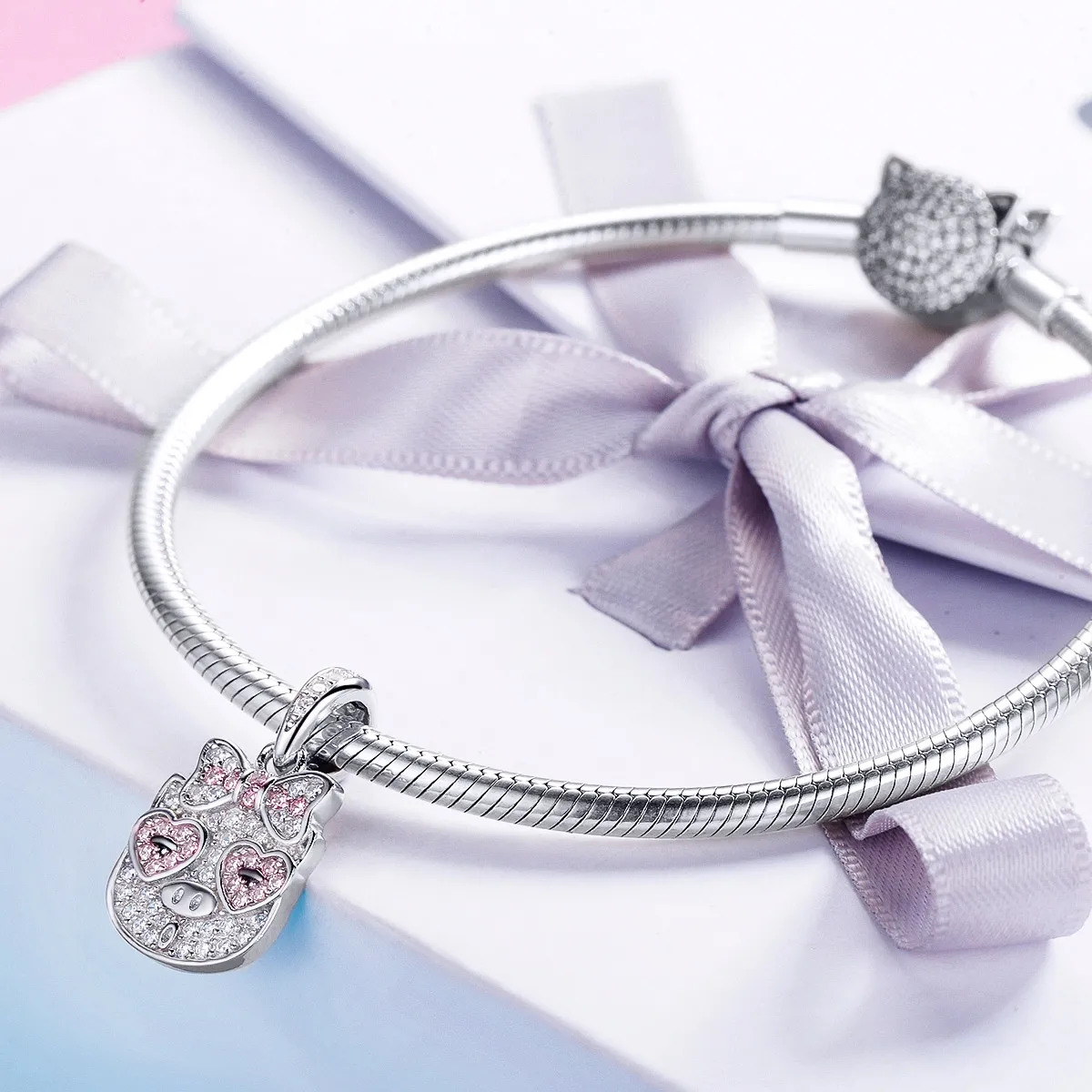 Pandora Style Sugar Pig Dangle - BSC071
