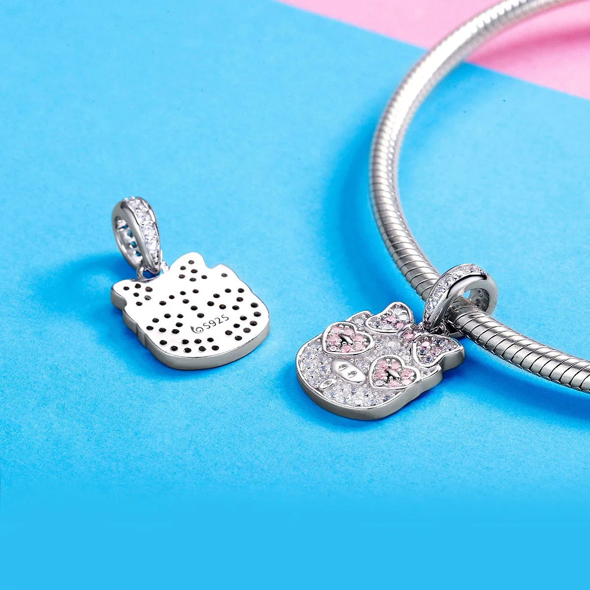 Pandora Style Sugar Pig Dangle - BSC071